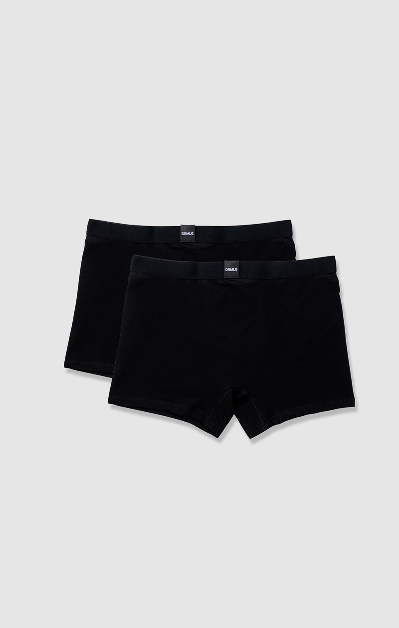 BLACK "DREAMOLOG" BOXERSHORTS COTTON