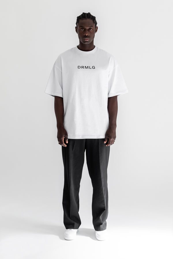 WHITE "DRMLG" SHIRT