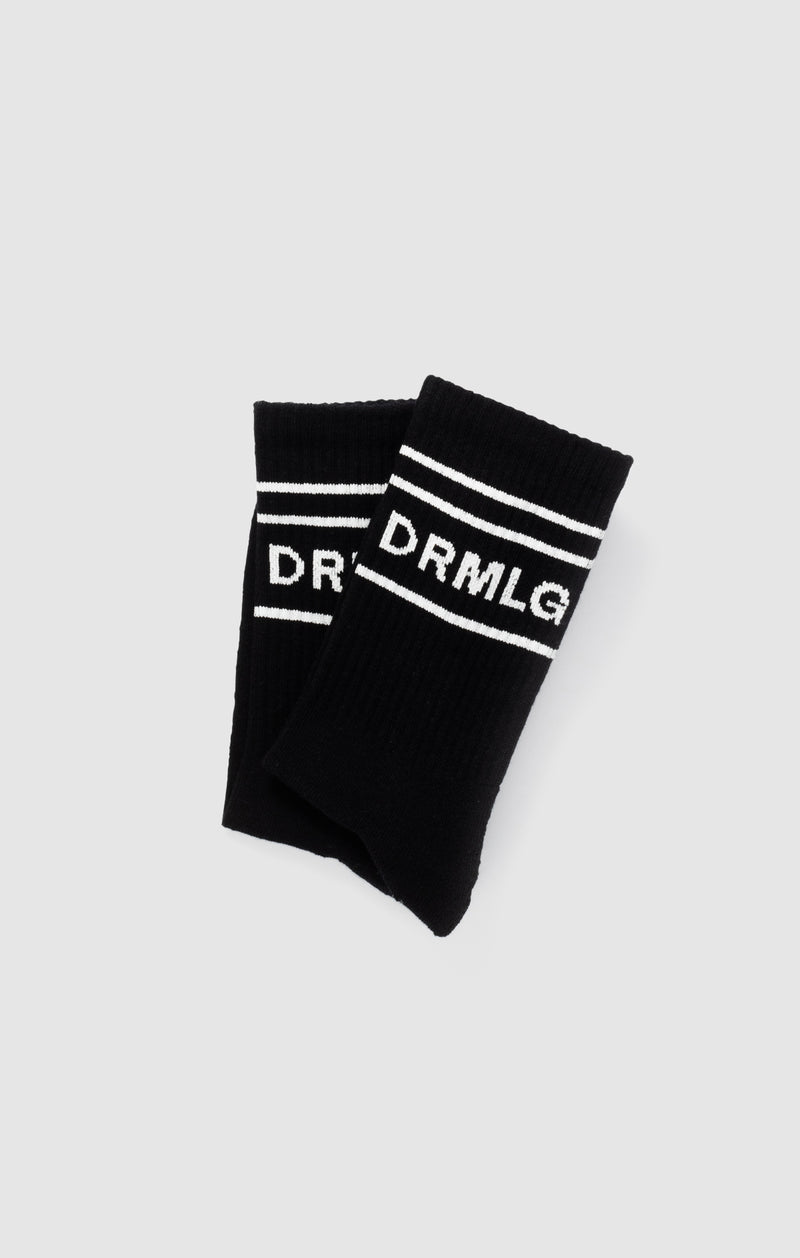 BLACK "DRMLG" SOCKS