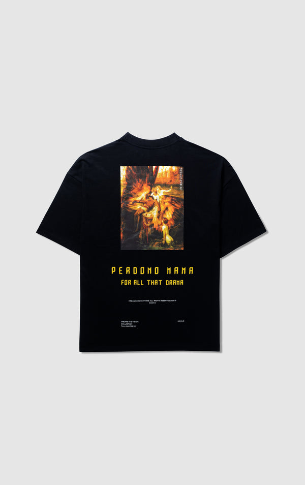 BLACK "PERDONO MAMA" SHIRT